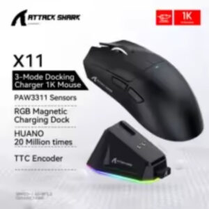 Mouse gamer Attack Shark x11
